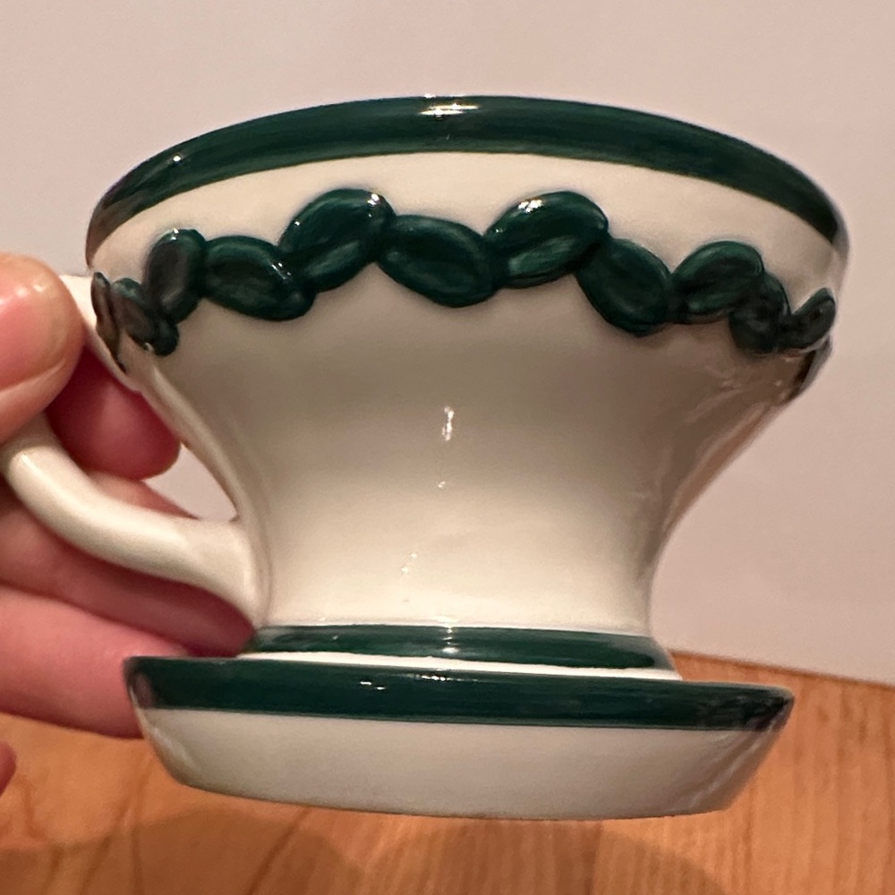 Vintage Dept 56 two sisters tea/coffee pot with four cups - Picture 13 of 16